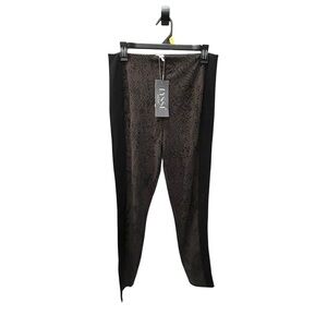 LYSSE NWT Brown and Black Snakeskin Leggings Size Large